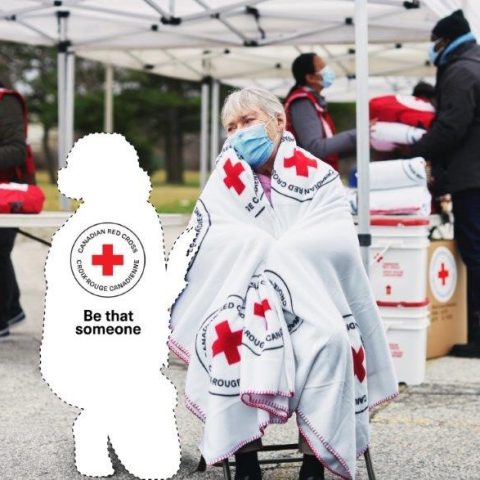 Be That Someone Campaign for Canadian Red Cross