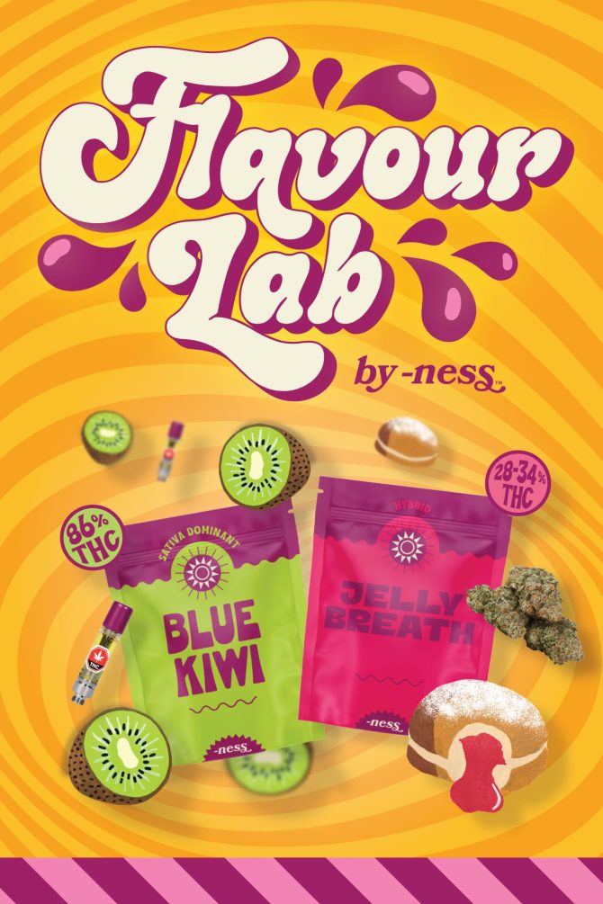 ness Flavour Lab Poster